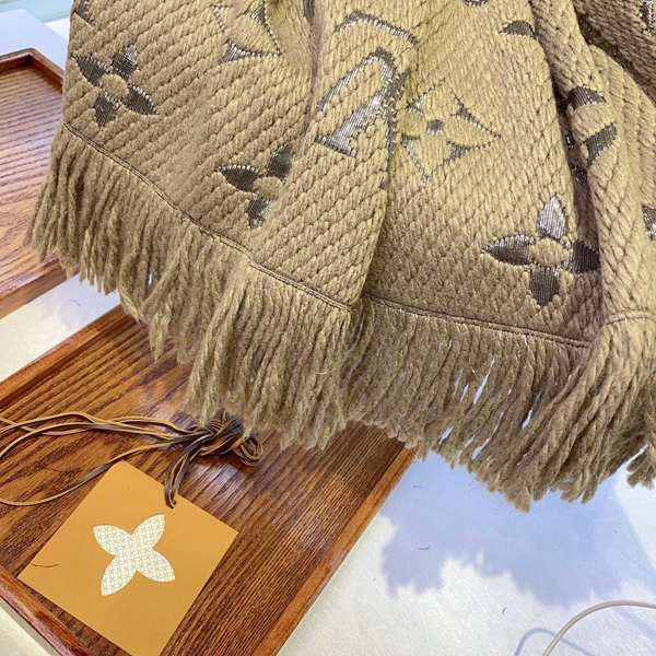 ブランドマフラー素材ディテール